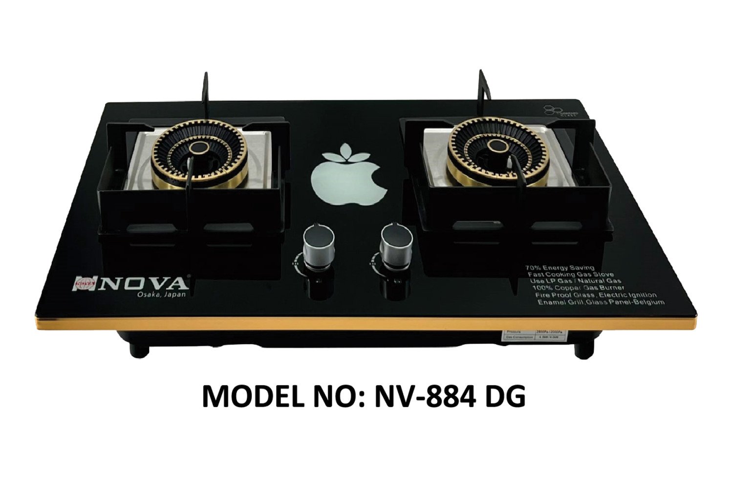 NOVA Gas Stove Double Burner