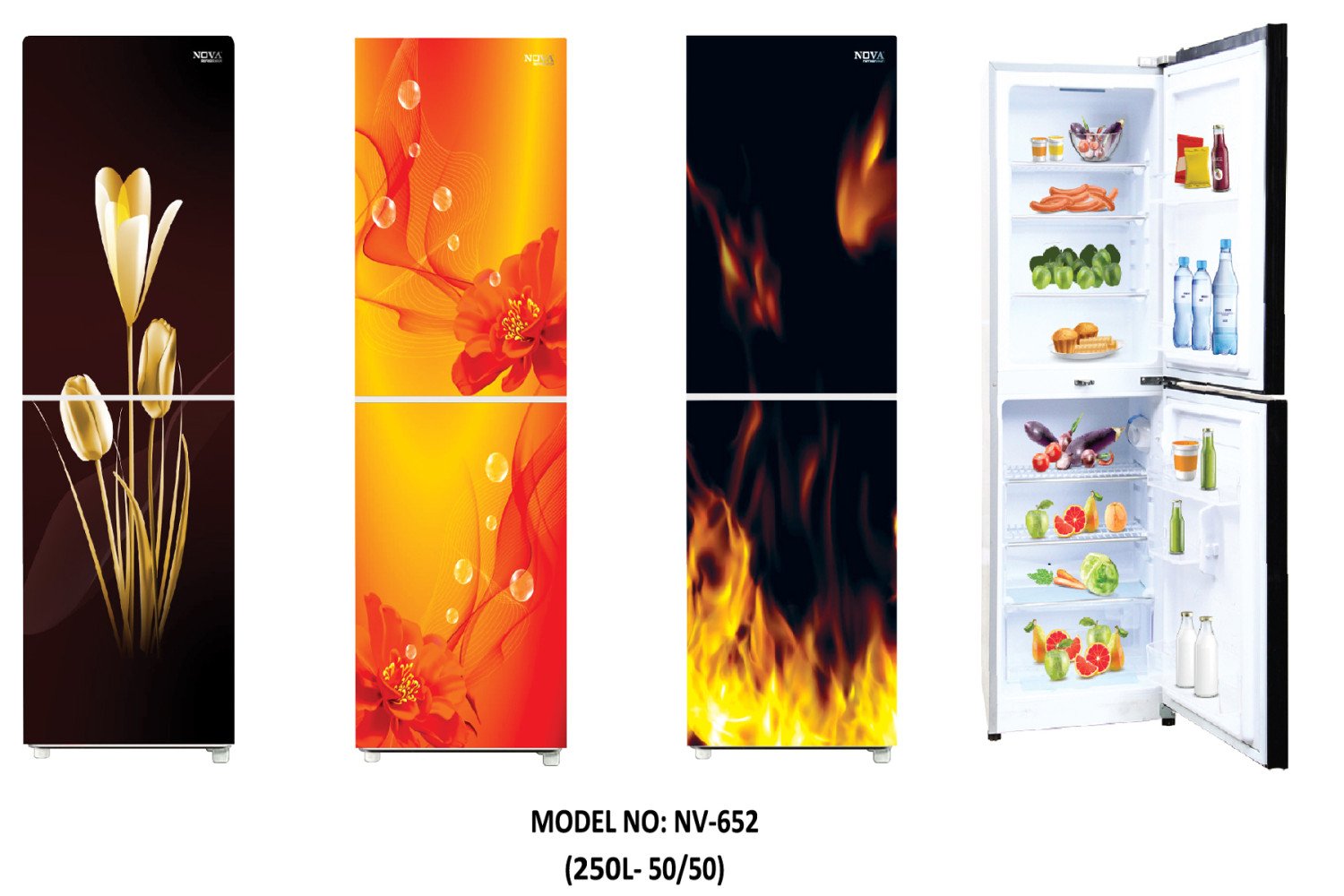 NOVA Refrigerator 250LTR